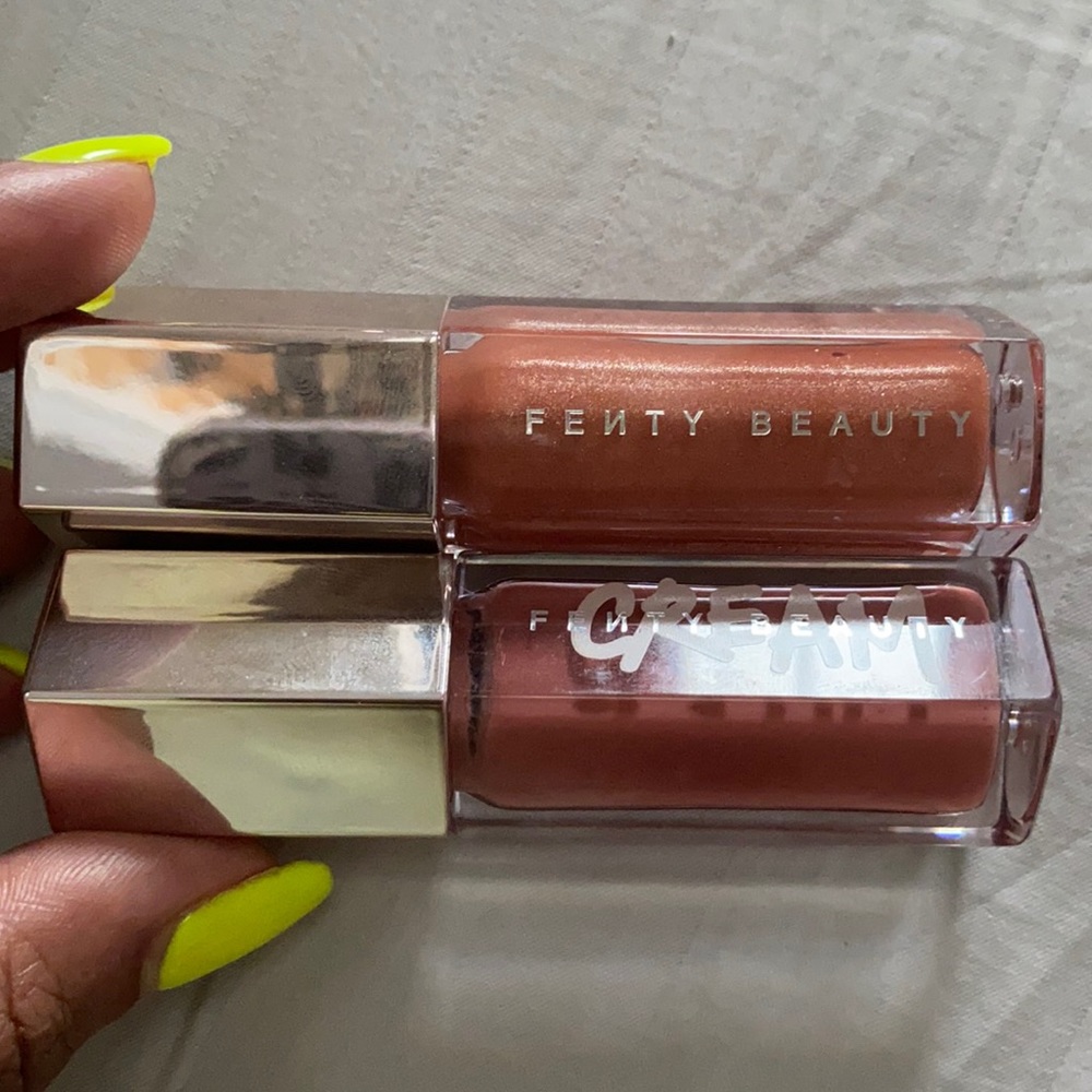 Fenty Beauty Fenty glow gloss and gloss cream